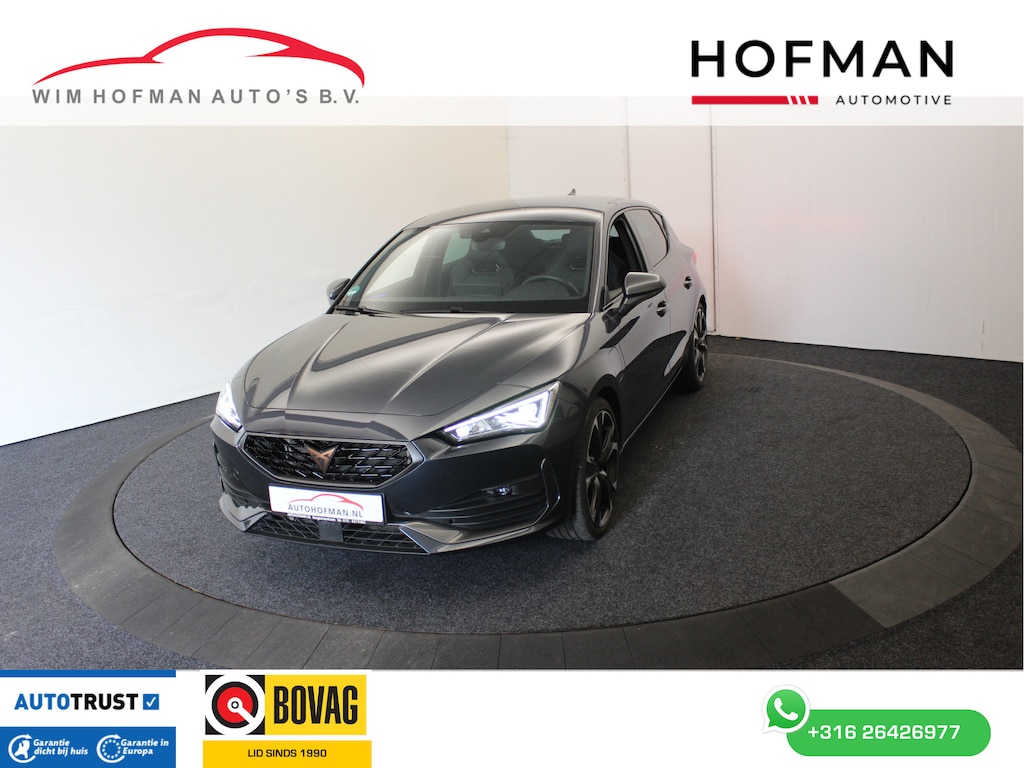 CUPRA Leon 1.4 e-Hybrid VZ 245PK Businesss schaalstoellen Stoel+Stuurverwarming Dodeh