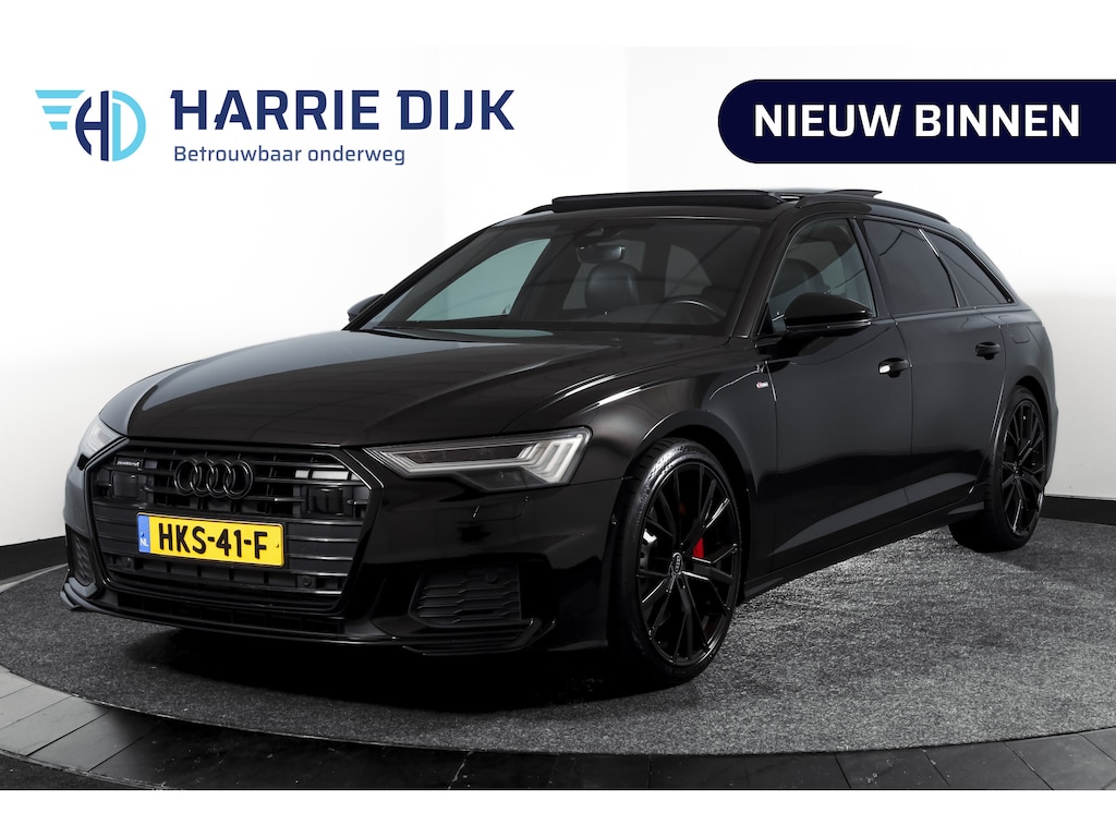Audi A6 Avant 55 TFSI e quattro S edition Competition | S/K-Panodak | Adapt. Cruise | Stoelverw. | PDC | Camera | NAV + App. Connect | ECC | Elek. Klep | LM 21" |
