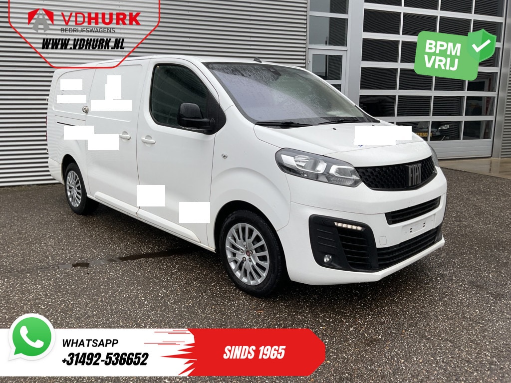 Fiat Scudo 2.0 MJ 145 pk L3 Aut. Carplay/ Navi/ Camera/ Cruise/ Airco/ PDC/ Trekhaak