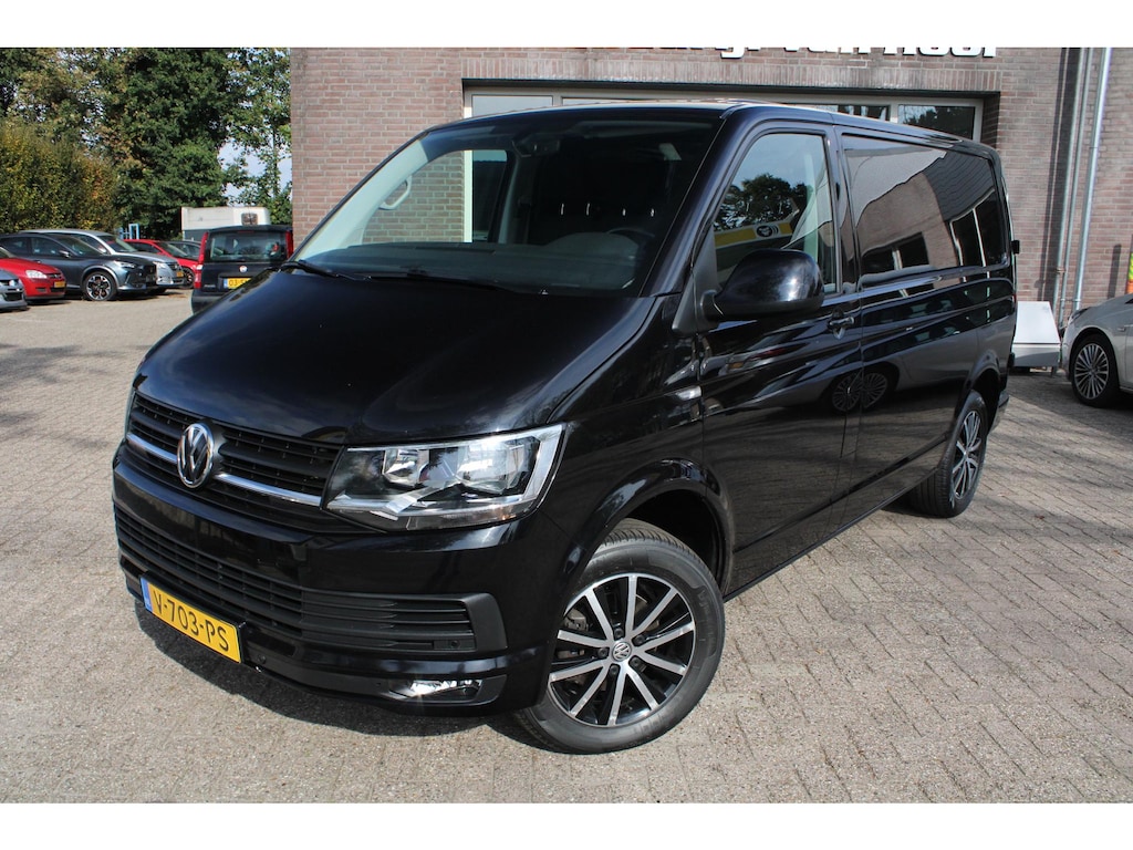 Volkswagen Transporter 2.0 TDI L1H1 1e eigenaar, Cruise, Carplay, Parkeerhulp, Navi, Achterdeuren, Houten laadvloer, 17" LMV