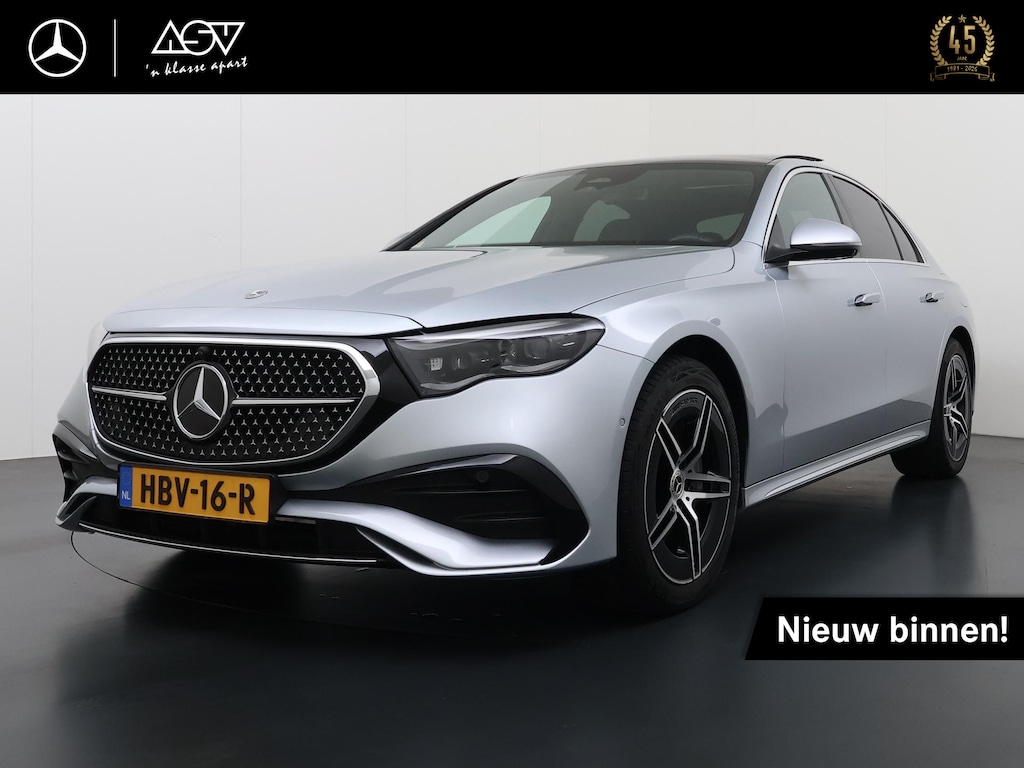 Mercedes-Benz E-klasse 300 e AMG Line | Superscreen | Panorama - Schuifdak | Memory Seats | Stoelventilatie / -verwarming Voor | Burmester 4D Sound |