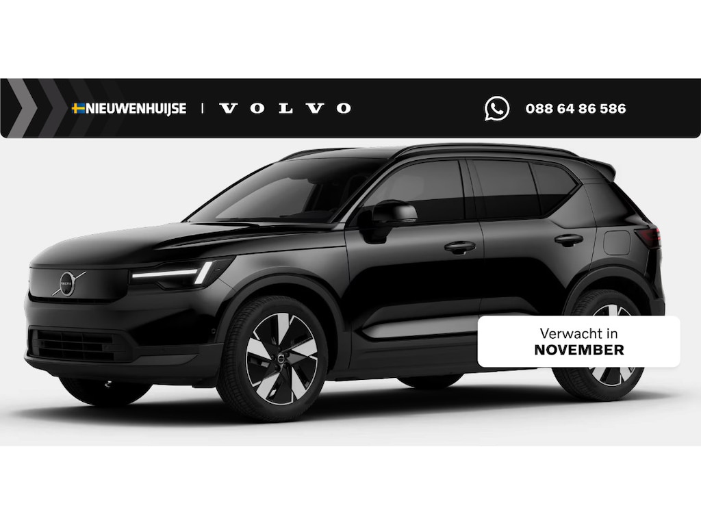 Volvo EX40 P5 Long Range Ultra Europa 82 kWh | Facelift | Schuif-/Kanteldak | Harman Kardon | Adaptieve Cruise Control | Stuur-/Stoelverwarming | Getint Glas | 360 Camera |
