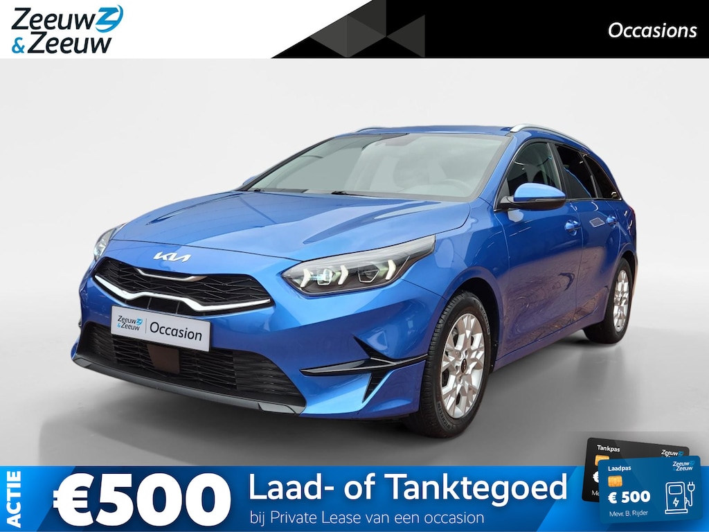 Kia Ceed Sportswagon 1.5 T-GDi DynamicPlusLine 160 PK | Dealer onderhouden | Fabrieksgarantie | Camera | Carplay | Cruise Control Adaptief | stoelverwarming | NAP | 12 Maanden BOVAG Garantie |