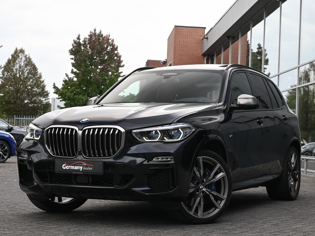 BMW X5 M50d High Executive Grijs-kenteken Laser-LED H&K Pano Head-Up Swarovski 22-Inch Ex.BTW