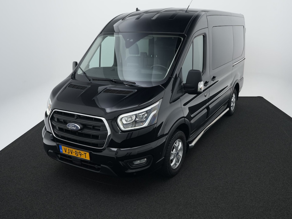 Ford Transit 350 L2H2 Limited 185 pk FWD | Trekhaak | Apple Carplay & Android Auto | Verwarmde Voorruit | Dubbele cabine | Camera |