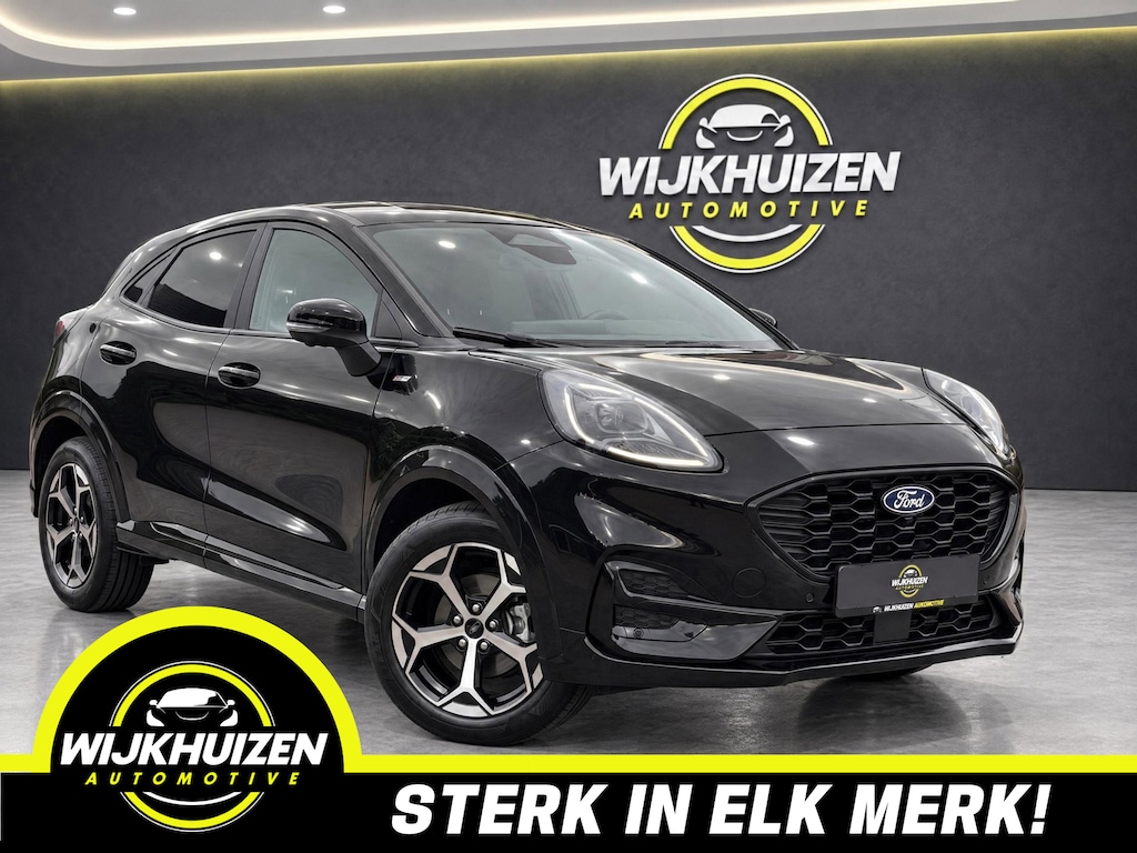 Ford Puma 1.0 EcoBoost Hybrid ST-Line met Led !!! Camera !!! Stoelverwarming !!! Vol opties !!!