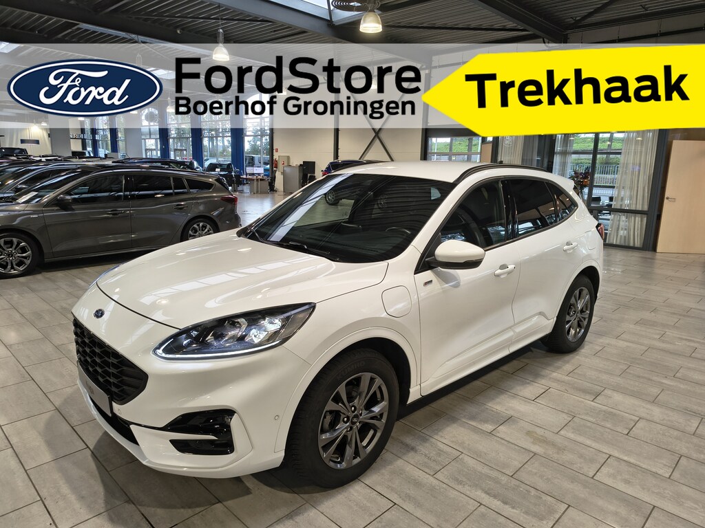 Ford Kuga 2.5 PHEV 225 pk ST-Line X | Trekhaak | Winter Pack | Adapt. cruise | SOH 91,8% | El. a. klep | Half Leer | LED | B&O | 100% dealer onderh.