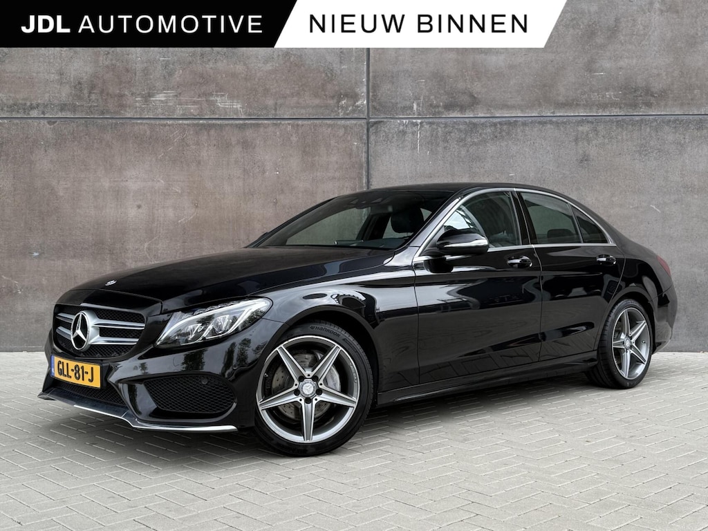Mercedes-Benz C-klasse 200 Ambition | AMG-Pakket | Head-UP | Navigatie | Leder | APK 11-2027 |