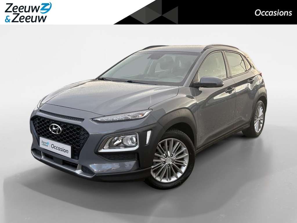 Hyundai Kona 1.0T Premium |voorstoelen\Stuurwiel verwarmd|Allweatherbanden| Apple Carplay/Android Auto| 12maanden Bovag garantie|