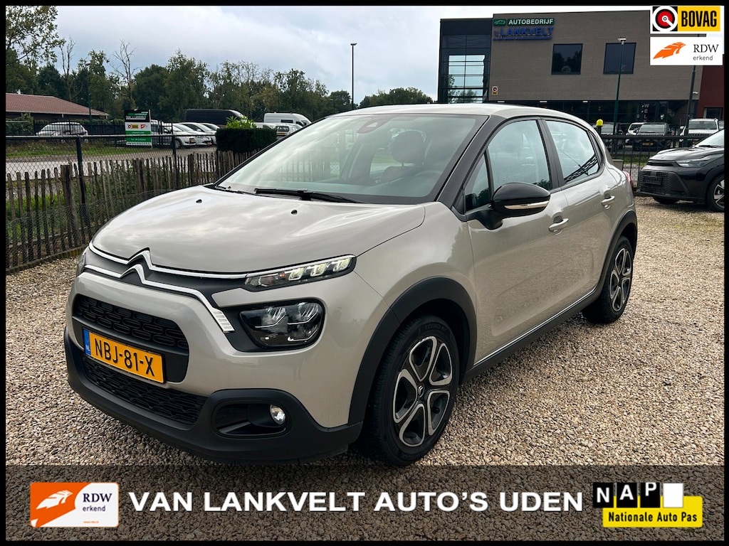 Citroën C3 1.2 PureTech Airco, Cruisecontrol, Apple car play