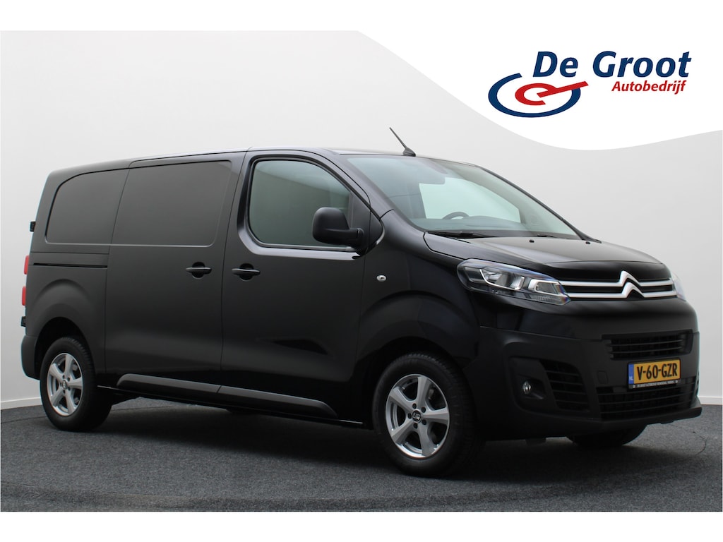 Citroën Jumpy 2.0 BlueHDI 120 M Club 3-Zits, Airco, Cruise, Navigatie, Bluetooth, PDC, Apple CarPlay, Trekhaak, 16''