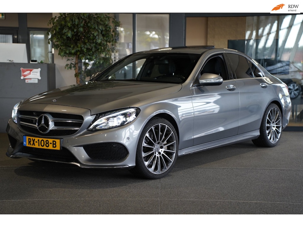 Mercedes-Benz C-klasse 250 DCT AMG Dak Leder Burmester Xenon Navi Pdc Cruise