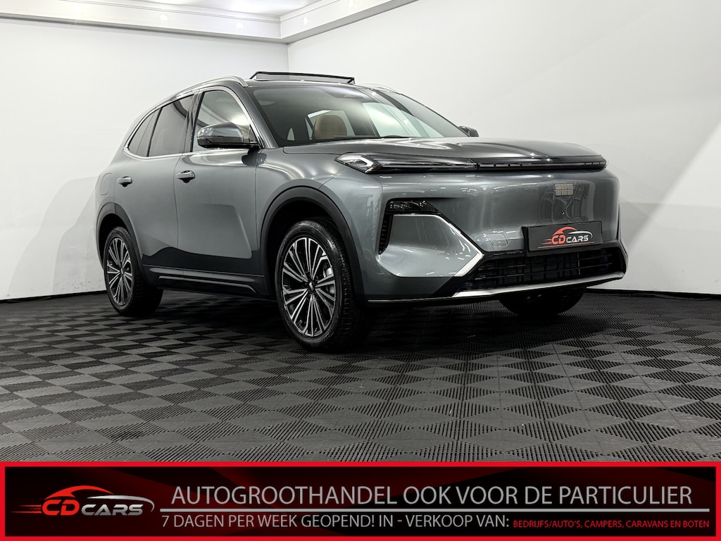Geely Starray EM-i 1.5 Max+ Launch edition Brown Leder, Panoramadak, Flyme sound, Head-up display, 360 Camera, Elektrische achterklep, Navi, Stoelverwarming, 8 jaar garantie