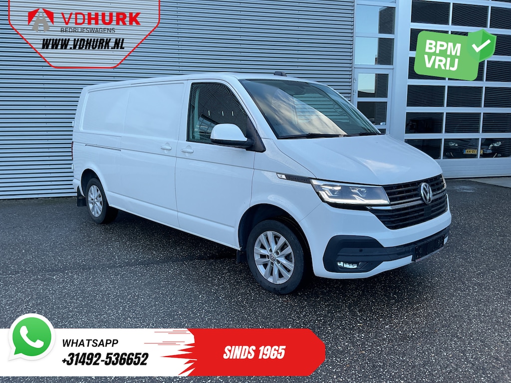 Volkswagen Transporter 2.0 TDI 150 pk DSG Aut. L2 LED/ Adapt.Cruise/ Carplay/ Standkachel/ Stoelverw./ Navi/ Airco/ Camera/ PDC/ 16’LMV/ Trekhaak
