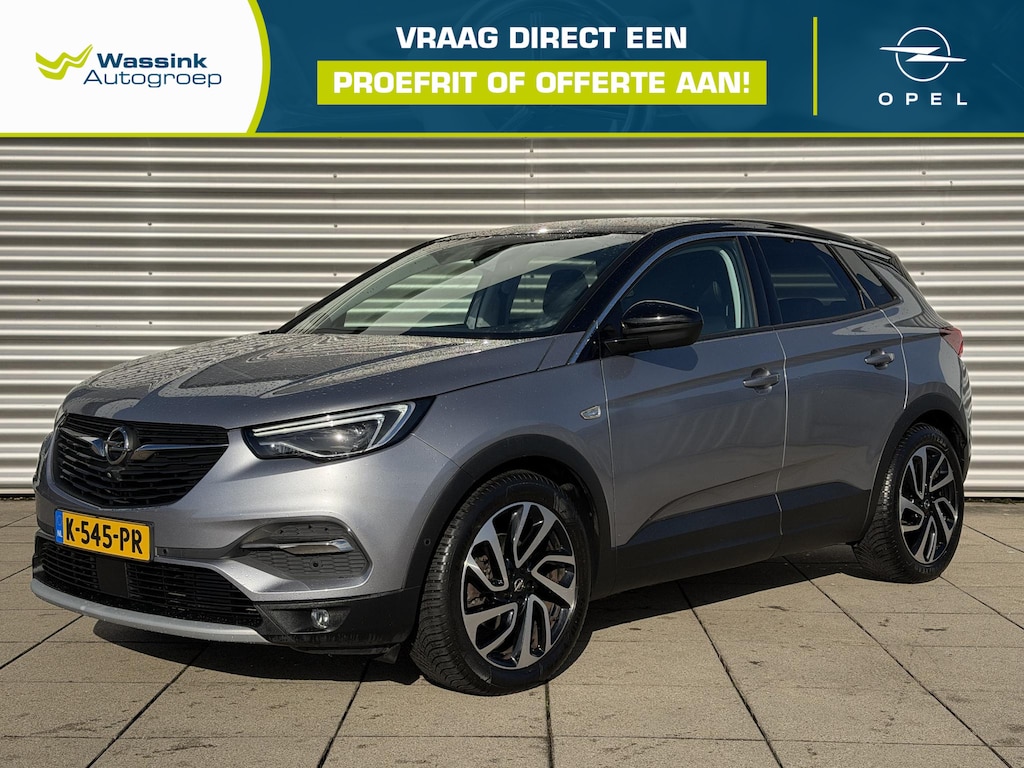 Opel Grandland X 1.2 Turbo Ultimate 130 PK | 8-Traps Automaat | Camera | Stoel/Stuurwielverwarming | AGR Stoelen | All Season banden