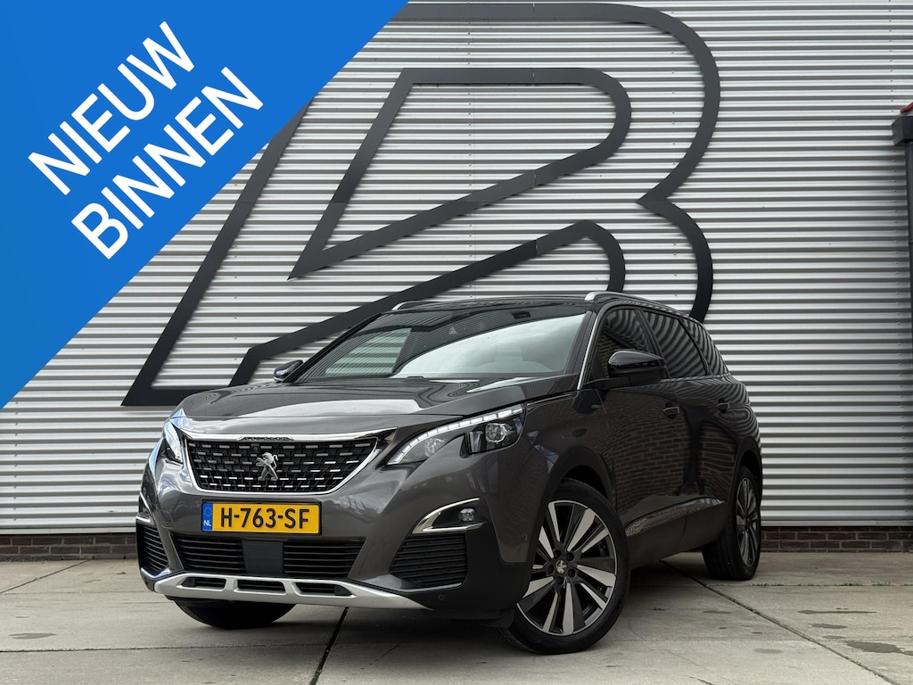 Peugeot 5008 1.2 PureTech GT-Line Avantage 7-zits 2e Eigenaar|Navi|Pano|Camera|Trekhaak|D-riem vv 2025|Leder|Carplay|Clima|Cruise|N.A.P|APK tot 06-2028