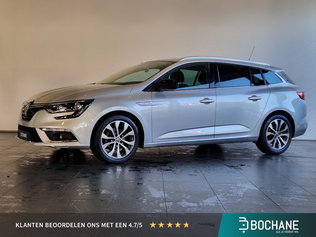Renault Megane Estate 1.3 TCe Limited | TREKHAAK | DEALER ONDERHOUDEN | NAVIGATIE | PARKEERSENSOREN V+A |