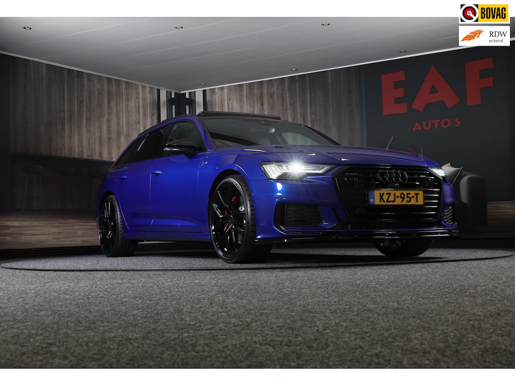 Audi A6 Avant 55 TFSI e Quattro RS6 Look / Head Up / B & O / Elek Stoelen / Memory / Acc / F1 / Lane Assist / Open Pano / 22 Inch