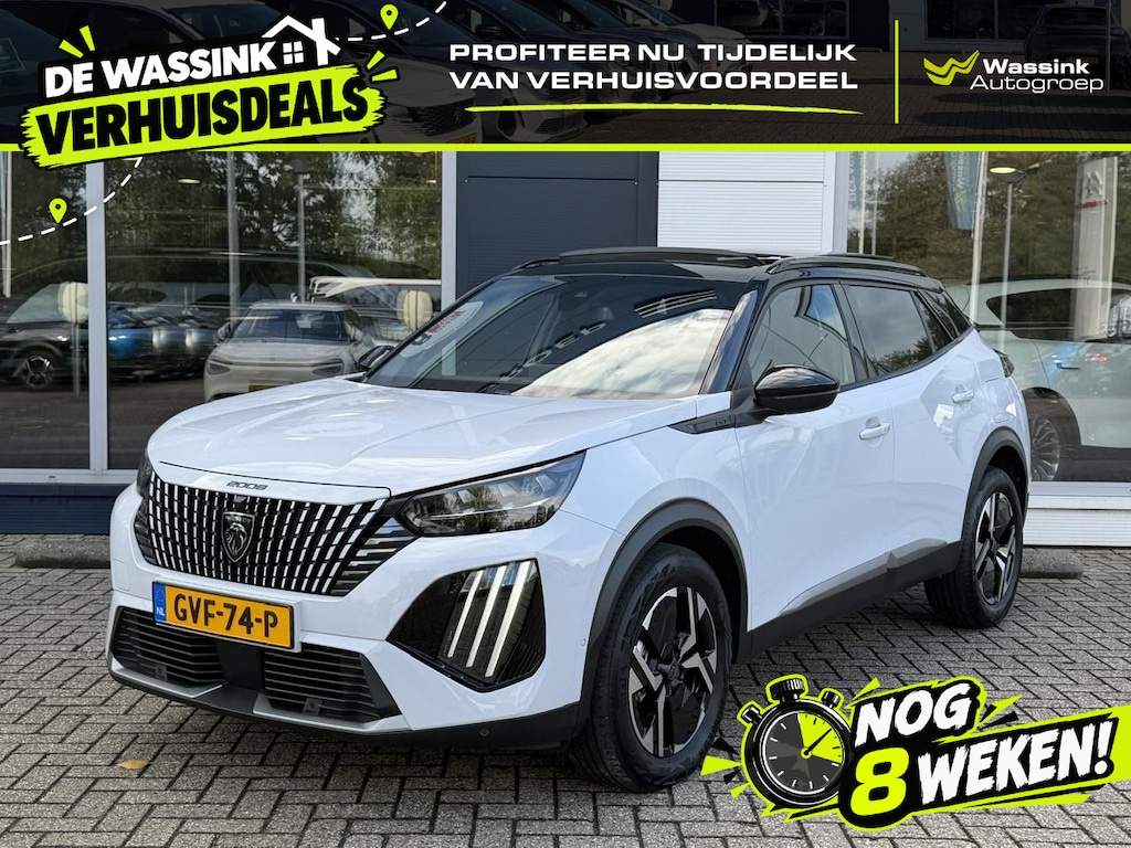 Peugeot 2008 1.2 Hybrid 136 GT Camera | parkeersensoren | Cruise Control | Navigatie | Apple Carplay | Android Auto |