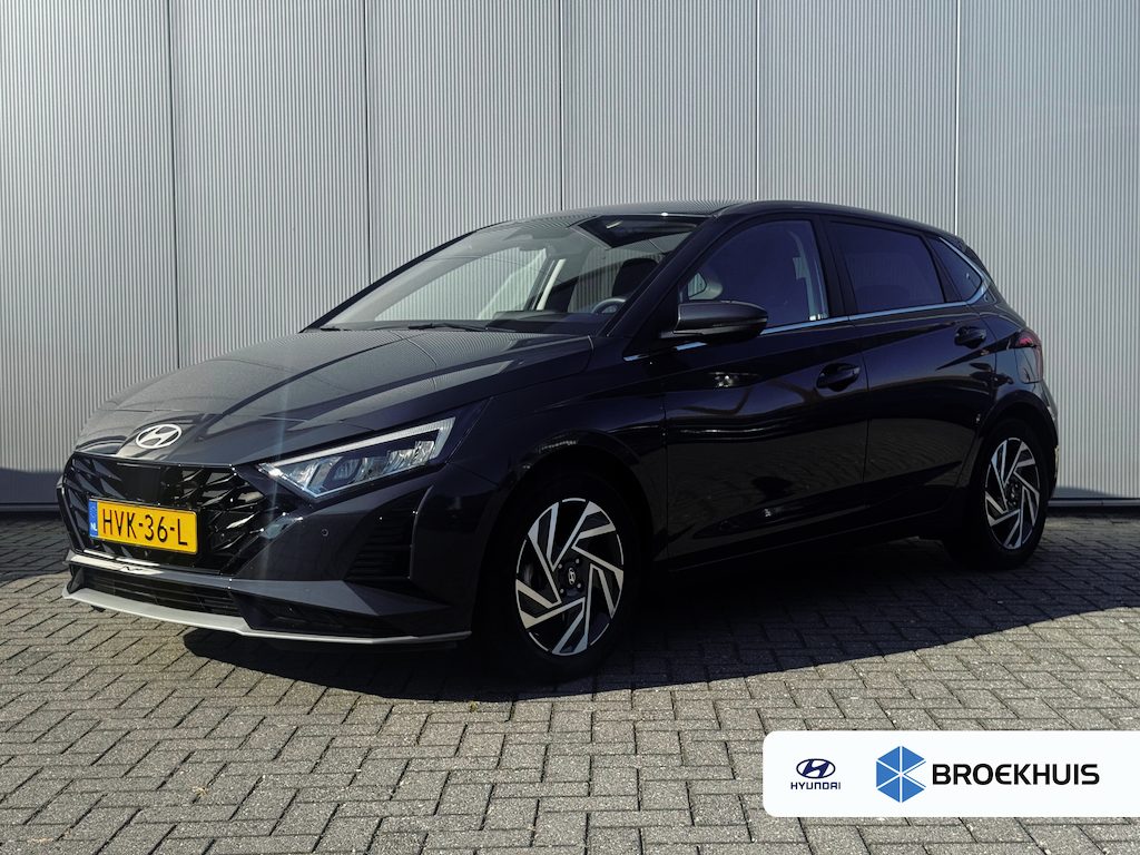 Hyundai i20 1.0 T-GDI 100pk Premium | Carplay | Climate control | Cruise control | Stoel/stuurverwarming | Camera | Parkeersensoren | DAB | Premium Audio | Lichtmetalen velgen | Navigatie
