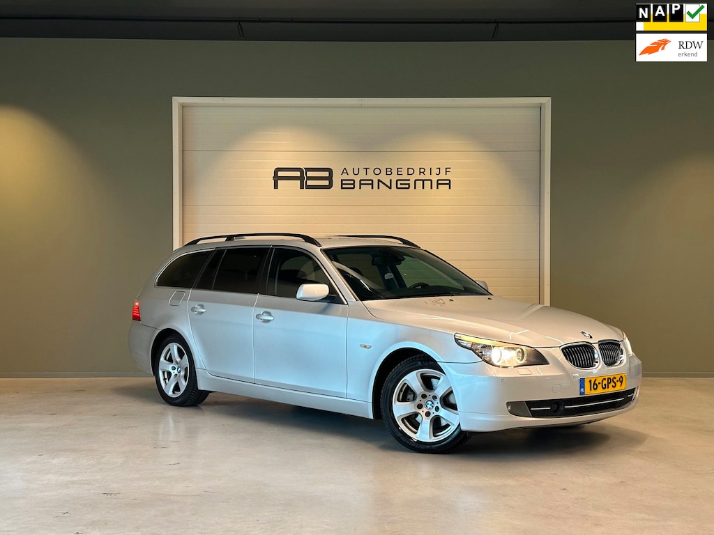 BMW 5-Serie Touring 523i AUTOMAAT BUSINESS LINE EDITION II uitv|CLIMA AIRCO|NAVIGATIE|TREKHAAK|LM-VELGEN|ADAPTIVE CRUISE CONTROL
