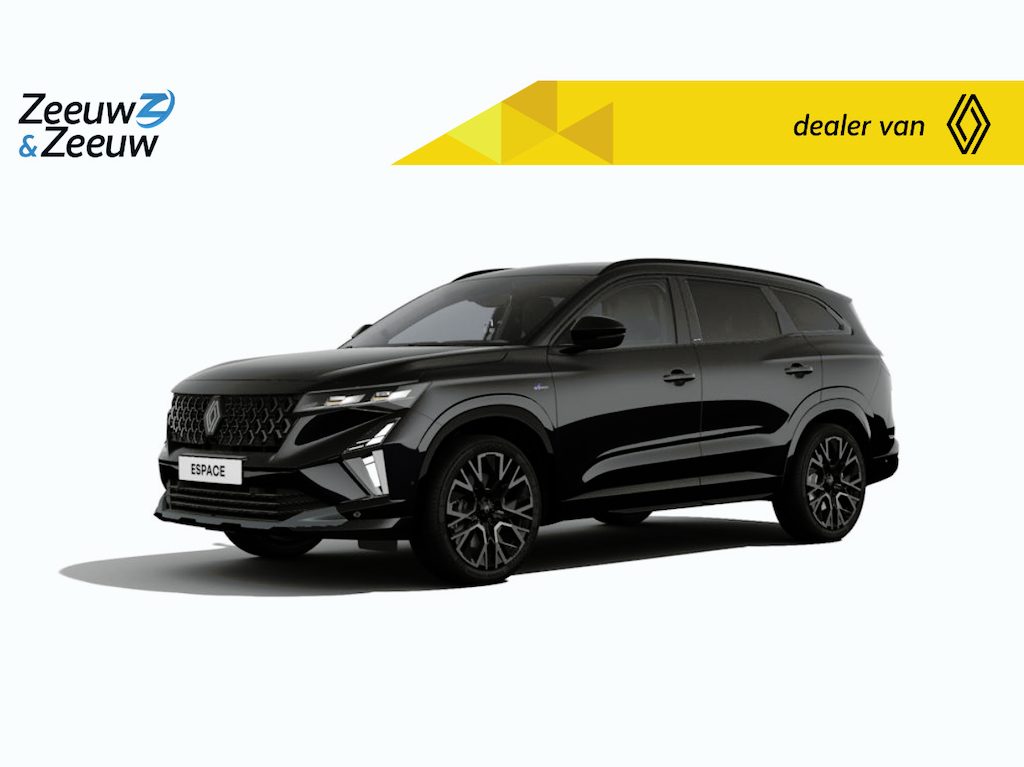 Renault Espace E-Tech full hybrid 200 Esprit Alpine 5p. | Nu uit voorraad leverbaar met €7.350,- Zeeuw & Zeeuw voorraadkorting! | Pack Initiale | Inclusief 5 jaar fabrieksgarantie | Financier uw Espace tegen slechts 4.9% rente |