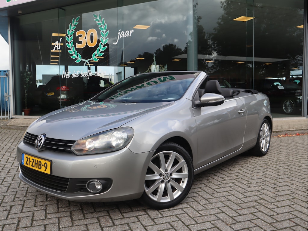 Volkswagen Golf Cabriolet 1.2 TSI BlueMotion Alcantara. windscherm, Lichtmetaal Supernette cabrio