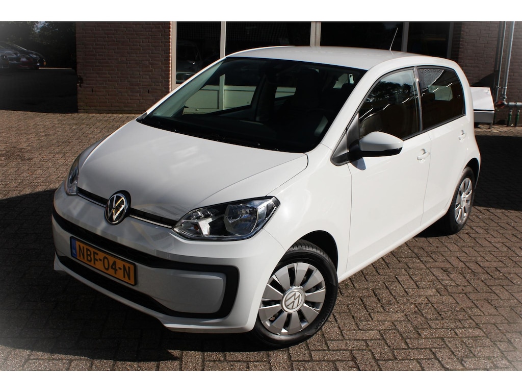 Volkswagen Up! 1.0 Parkeersens. A, Airco, LED, Bluetooth, Elektrische ramen, Multifunctioneel stuurwiel