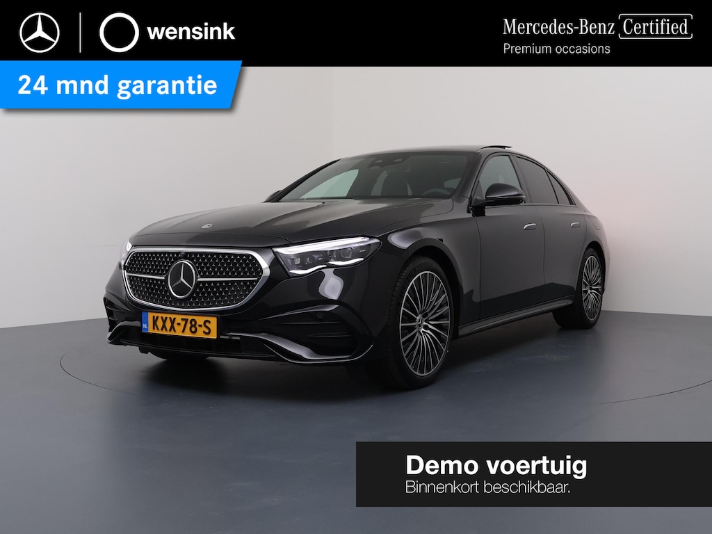 Mercedes-Benz E-klasse 300e Sport Edition | AMG line | Night | Panoramaschuifdak | 360° camera |  Rij Assistentie pakket | Burmester | Stoelventilatie |