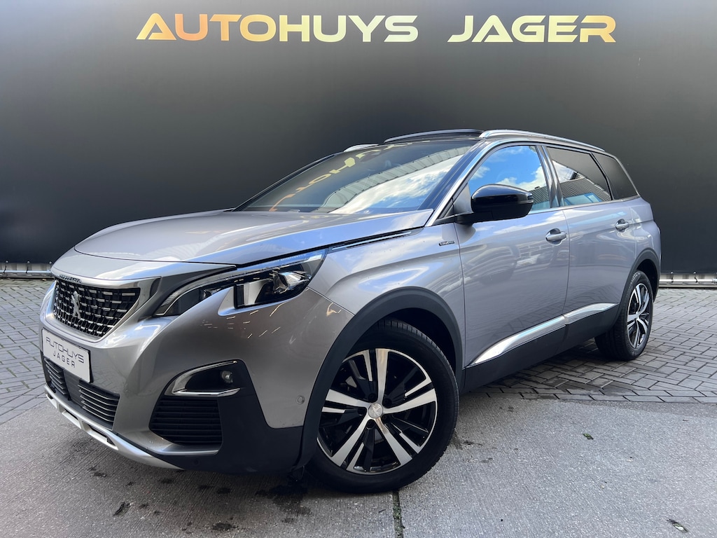 Peugeot 5008 1.6 PureTech GT-Line 7p. Pano Stoelverwarming Trekhaak ACC 360 Dodehoek Carplay