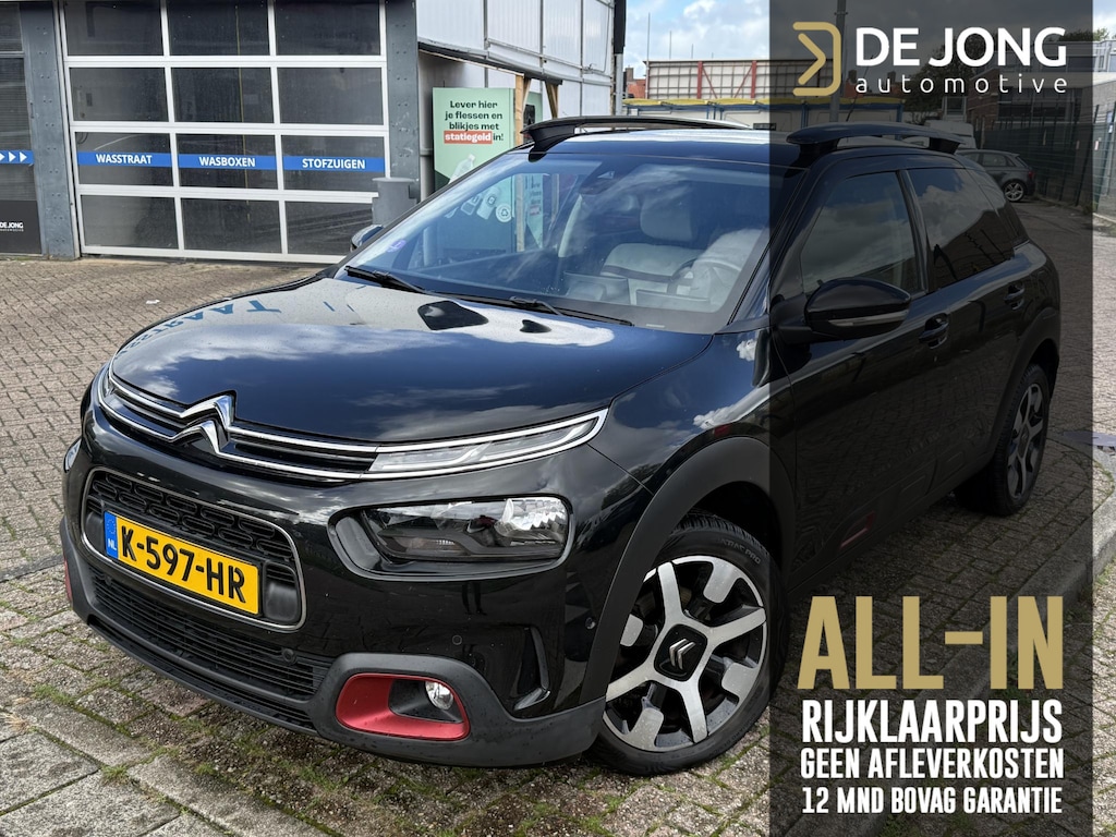 Citroën C4 Cactus 1.2 PureTech Shine ALL-INRIJKLAARPRIJS/Lederen bekleding/Camera/Sensoren rondom