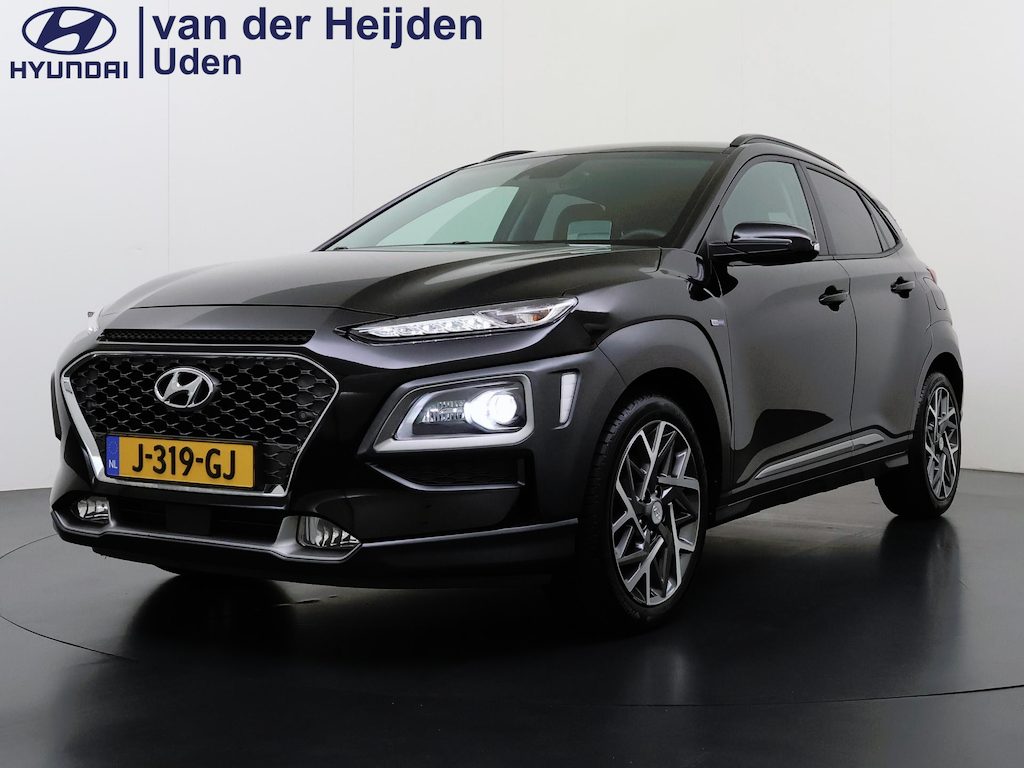 Hyundai Kona 1.6 GDI HEV Premium Head-up display | Leer | Elekctrische stoelen