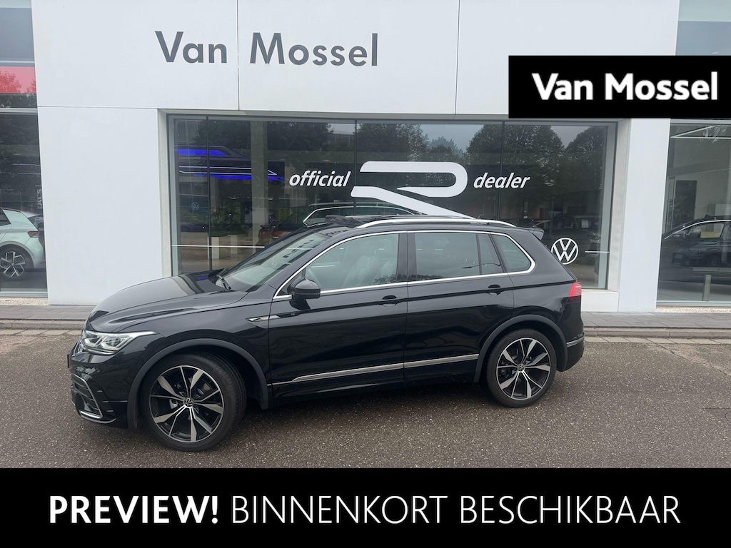 Volkswagen Tiguan 1.5 TSI R-Line Business | 245 PK | SoH ... | Panorama Schuif/Kantel Dak | Stoelverwarming | Trekhaak | Digital Cockpit PRO | Trekhaak |