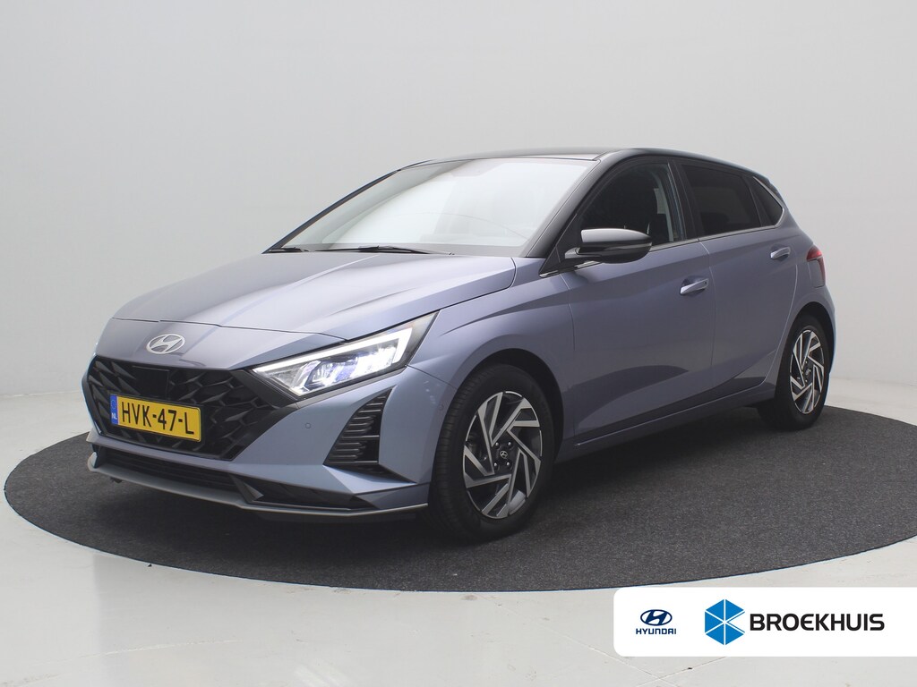 Hyundai i20 1.0 T-GDI 100pk Premium | Carplay | Climate control | Cruise control | Stoel/stuurverwarming | Camera | Parkeersensoren | DAB | Premium Audio | Lichtmetalen velgen | Navigatie