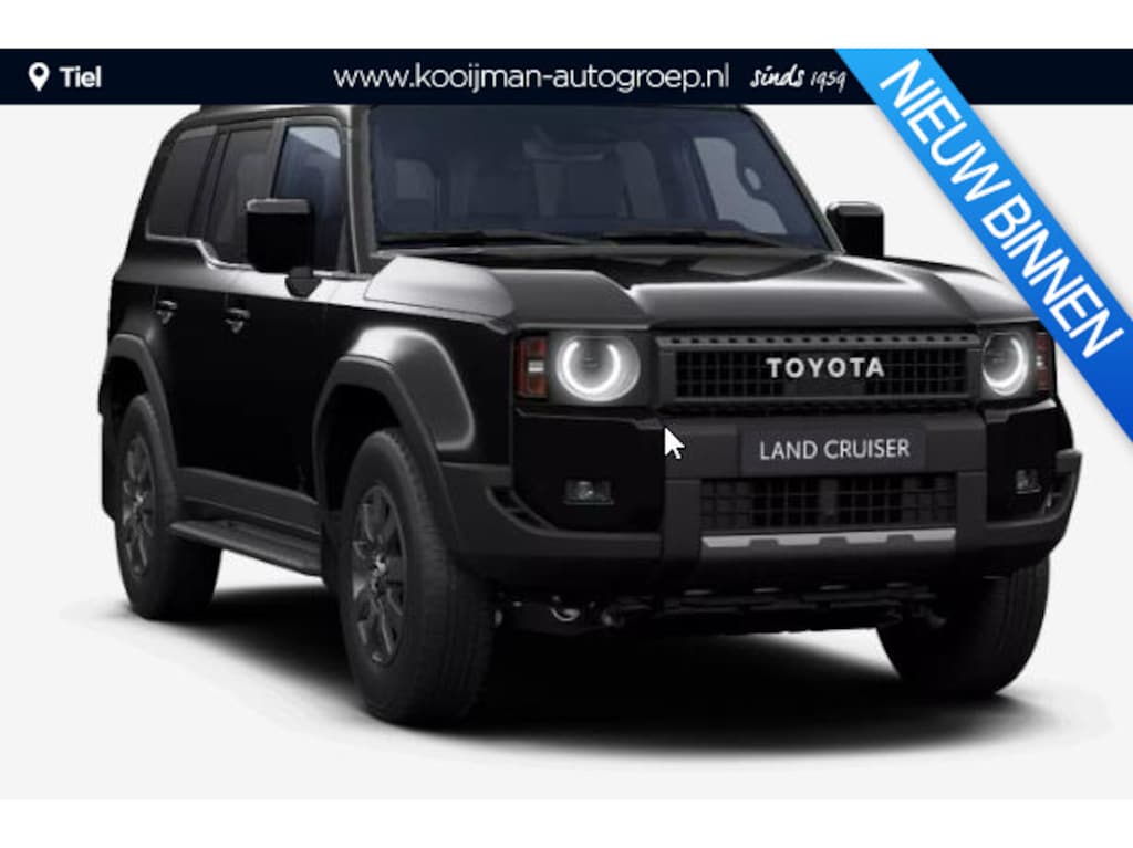 Toyota Land Cruiser 2.8 D-4D 48V Hybride Std.Roof Window Van Navigator nieuw! uit voorraad leverbaar!