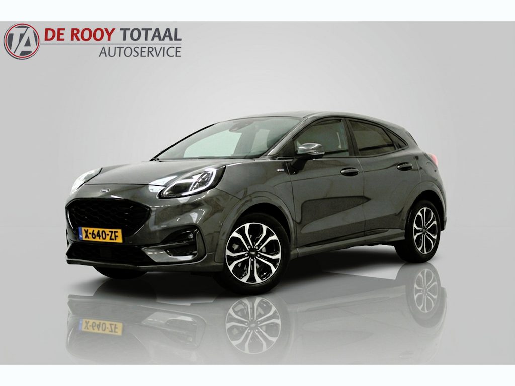 Ford Puma 1.0 EcoBoost Hybrid ST-Line X 124PK, PERFECTE STAAT | HALF LEER | VERWAMRDE RUIT/STOELEN/STUUR | CARPLAY
