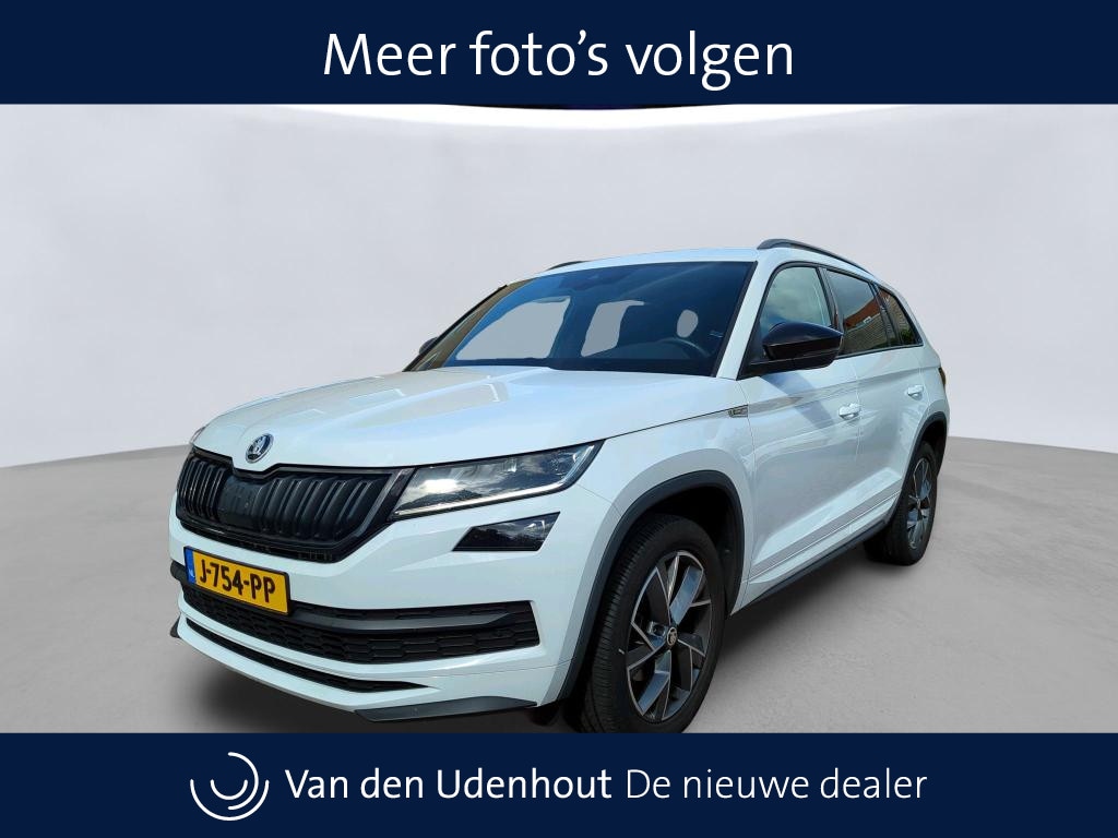 Skoda Kodiaq 1.5 TSI 150pk DSG Sportline Business | Wegkl. trekhaak | Camera | Stoelverwarming | Side assist