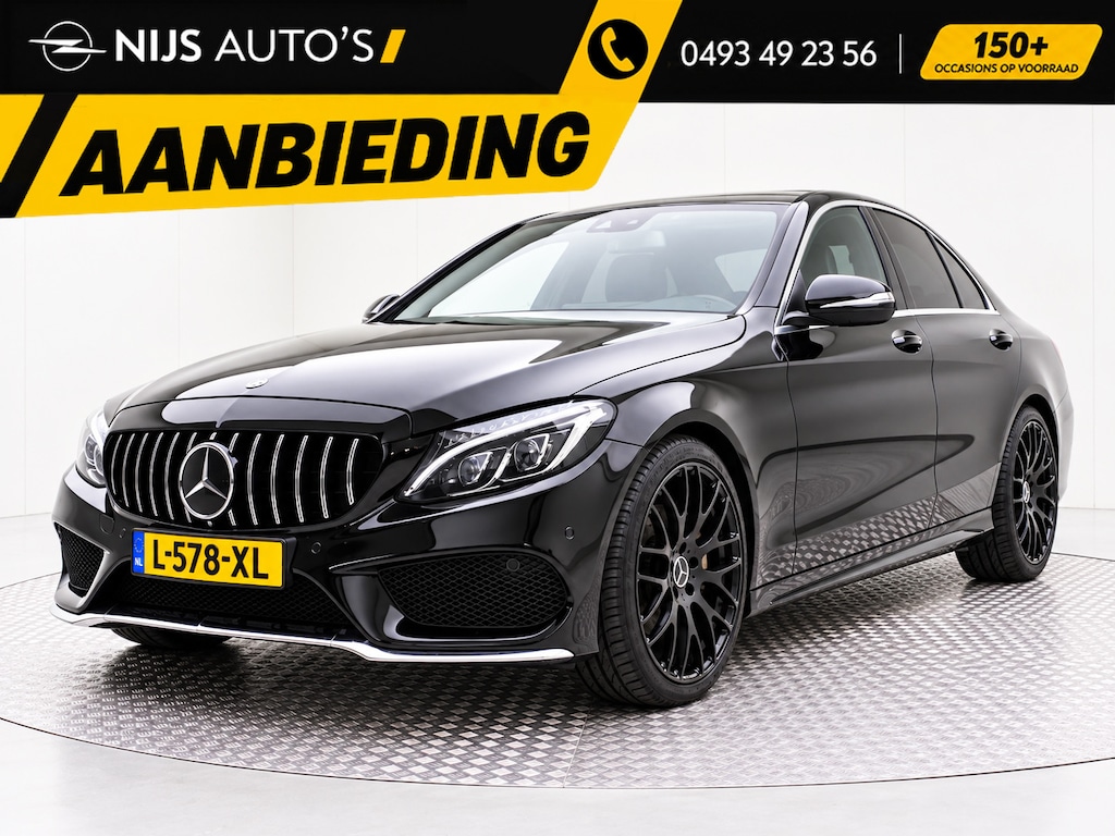 Mercedes-Benz C-klasse 200 Prestige | Automaat | AMG-Styling | Camera | Burmester Audio | Navigatie Fullmap | Keyless |
