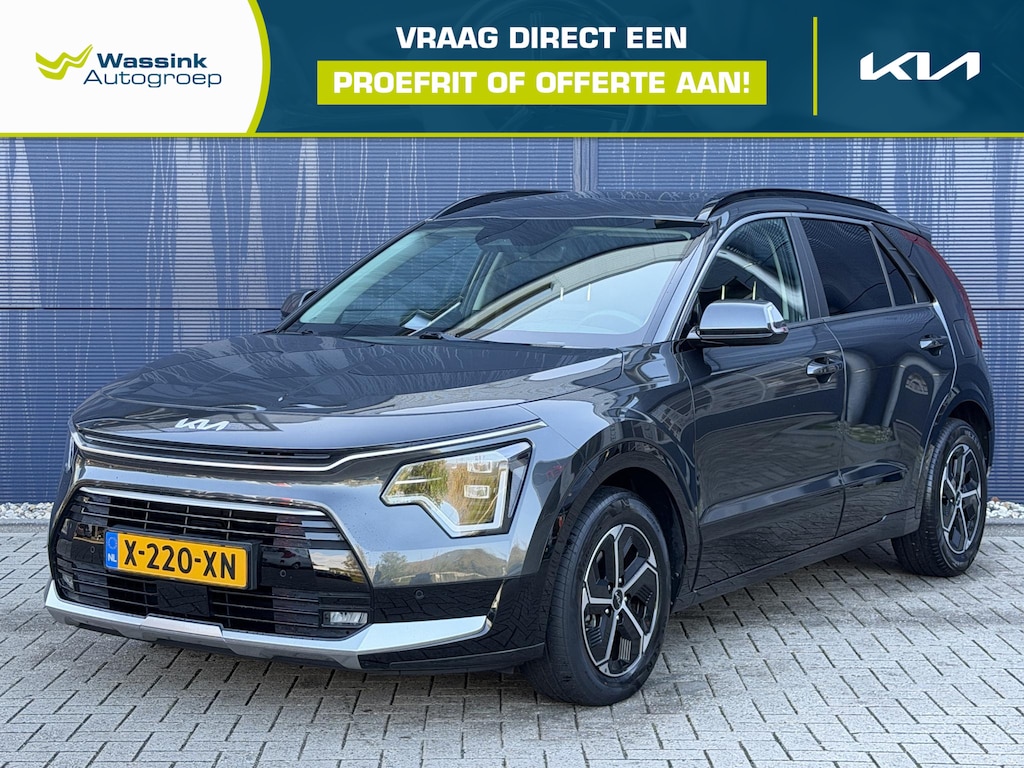 Kia Niro Hybrid 1.6 GDi DynamicPlusLine | Navigatie | Apple Carplay/Android Auto | Camera | Stuur/Stoelverwarming | Schuifdak | Lage kmstand!