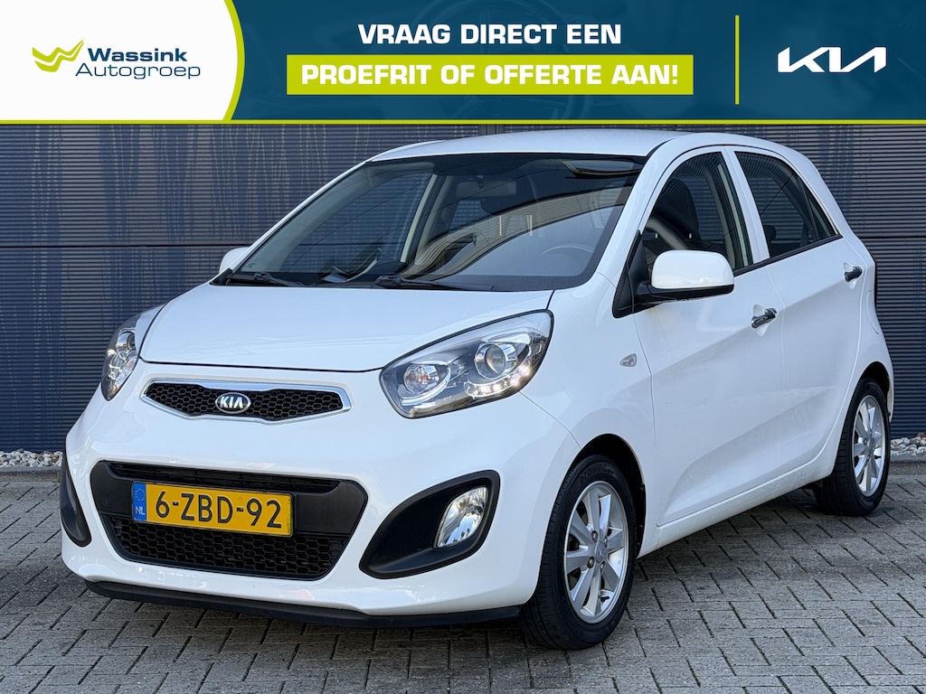 Kia Picanto 1.0 CVVT BusinessLine | Airco | Bluetooth | Lage kmstand!