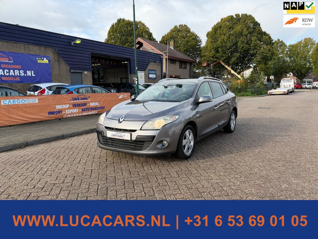 Renault Megane Estate 1.5 dCi Dynamique CRUISE 2X SLEUTEL+BOEKJES!