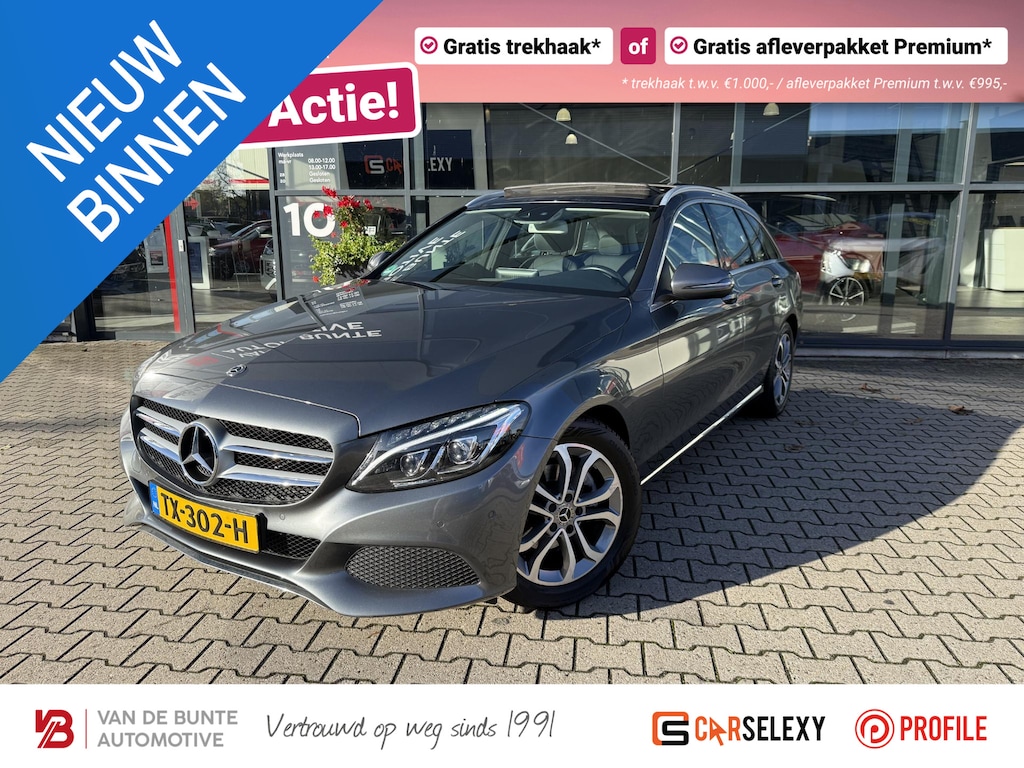 Mercedes-Benz C-klasse Estate 180 Business Solution AMG *Trekhaak & Pano*