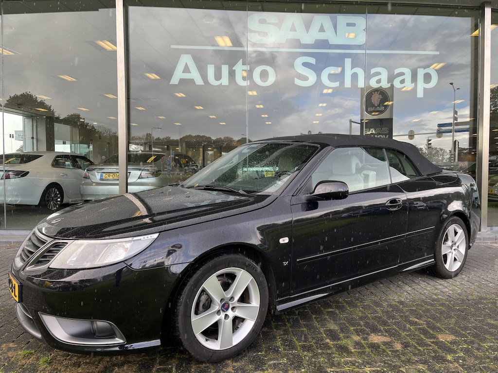 Saab 9-3 Cabrio 1.8t Vector TX | Rijklaar incl garantie | Parkeersensoren Stoelverwarming Carbon