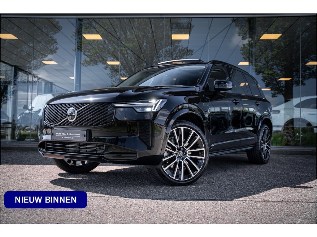 Volvo XC90 T8 Plug-in hybrid AWD ULTRA DARK **Lucht vering** Trekhaak**Panodak B&W**Stoelventilatie+Massage