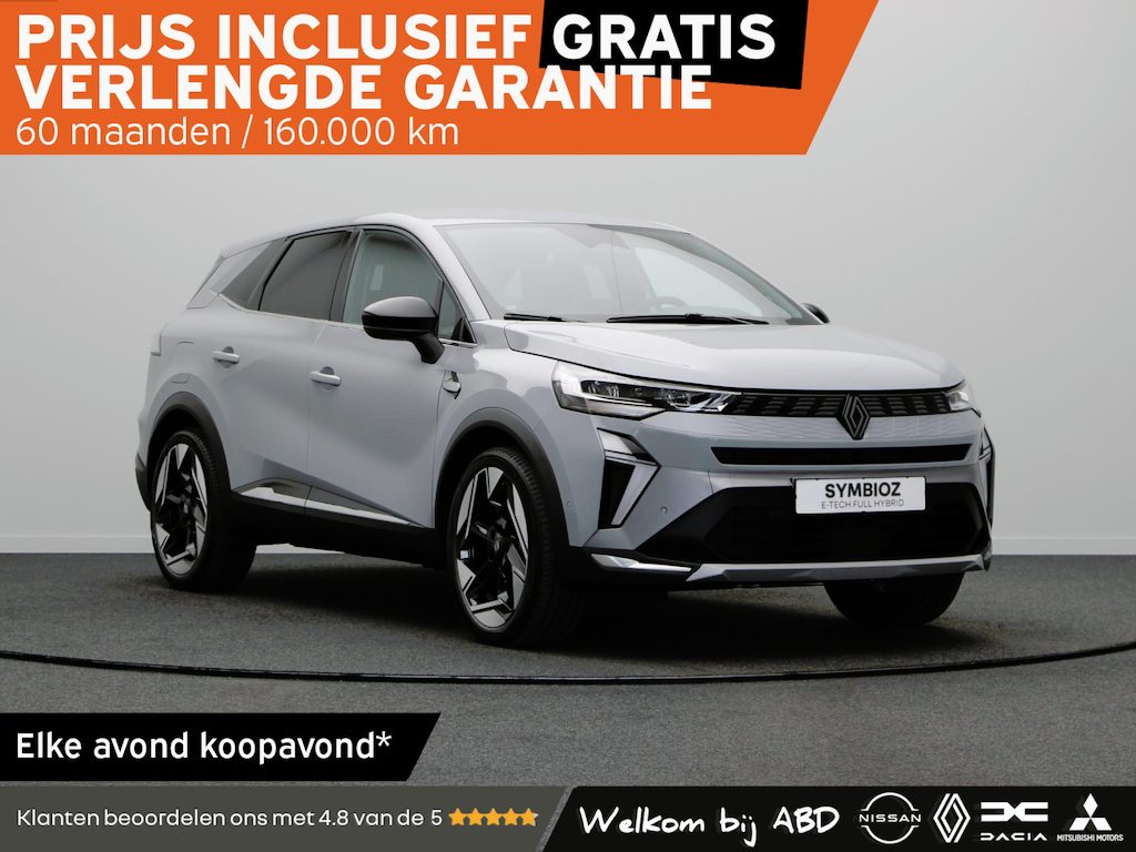 Renault Symbioz 1.8 E-Tech full hybrid 160pk iconic | Vijf jaar garantie | Stoel- en stuurwielverwarming | Voorruitverwarming |