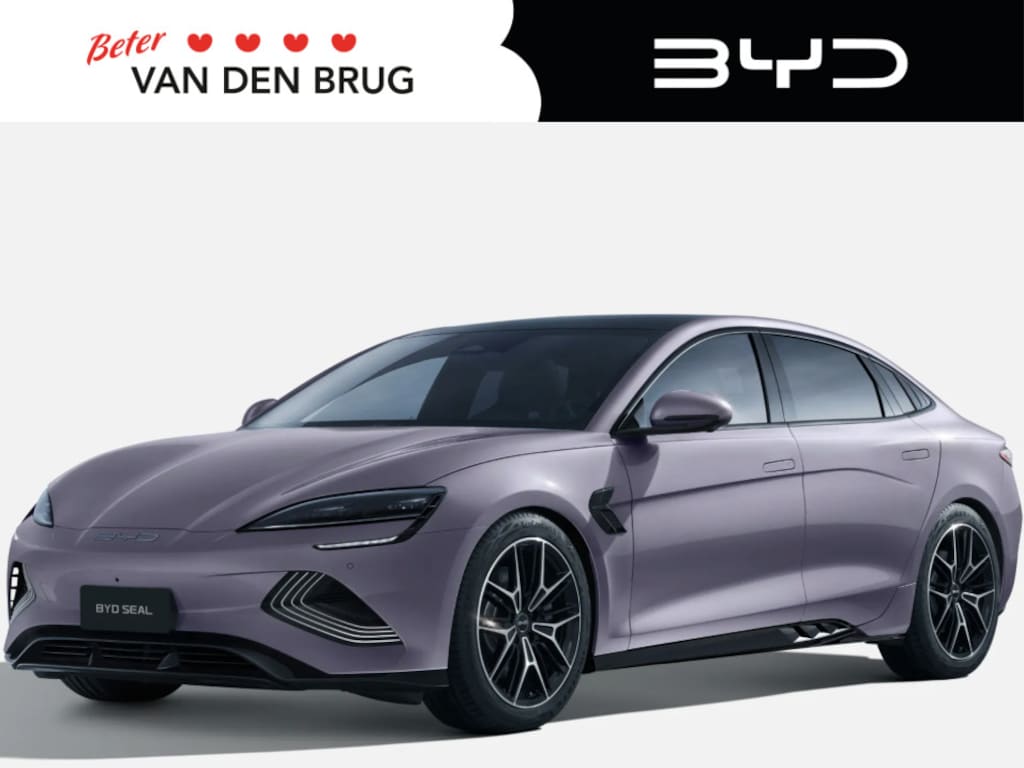 BYD Seal Business RWD 61.4 kWh | Lavender Grey | Dynaudio | 360° camera | Panoramadak | Stoelverwarming en -ventilatie |