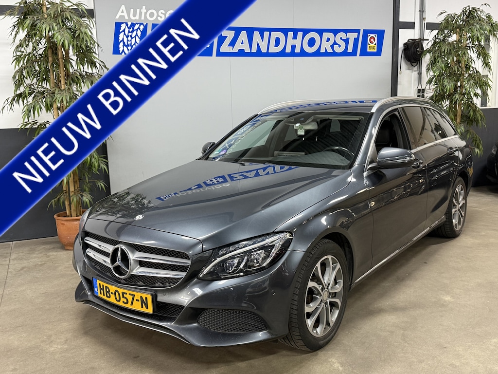 Mercedes-Benz C-klasse Estate 350 e Lease Edition // Half leer // El. stoelverst. // Navi