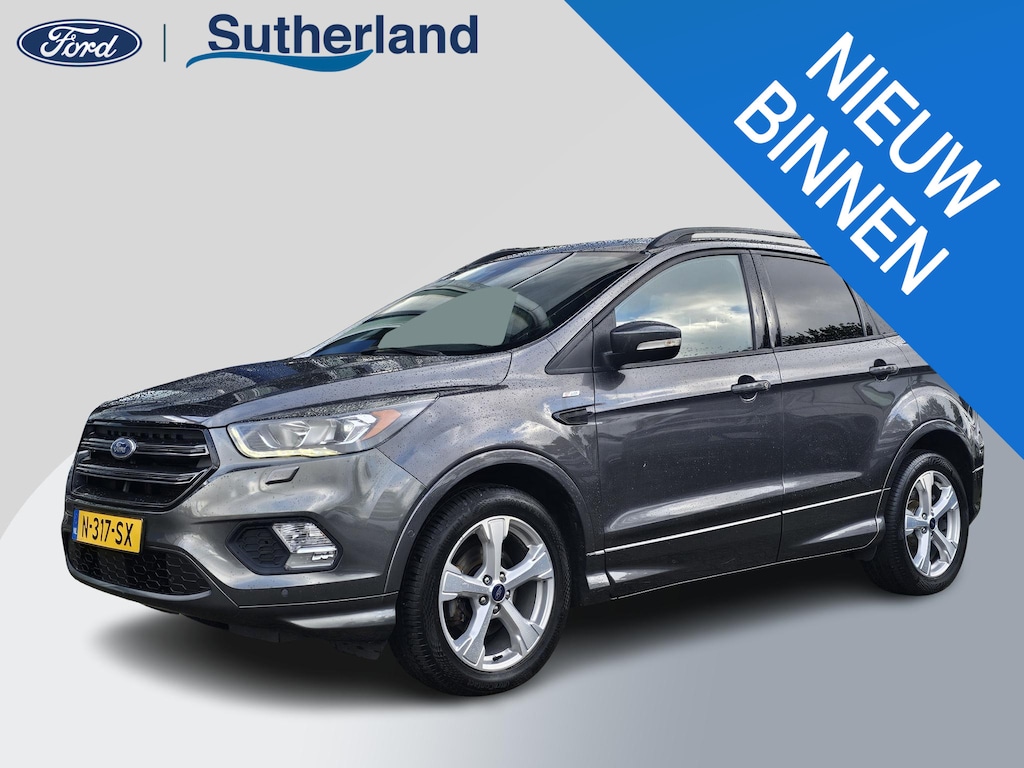 Ford Kuga 1.5 EcoBoost ST Line 150 pk | Trekhaak | 2.000 kg trekvermogen | Stoelverwarming | Voorruitverwarming | Alcantara leder | Bi-xenon koplampen | Automatisch inparkeren etc.