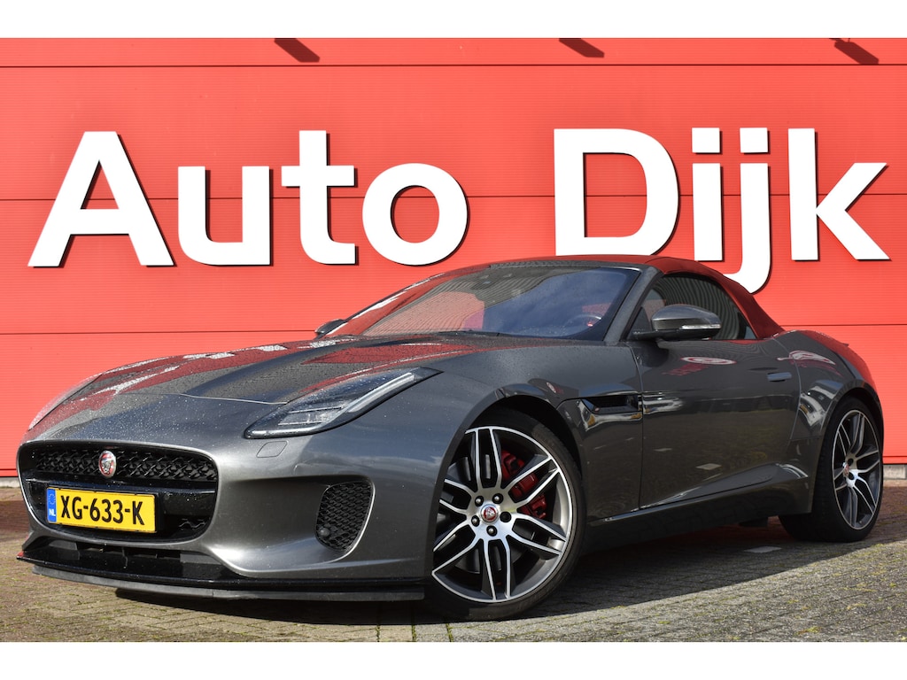 Jaguar F-Type 2.0T R-Dynamic NL Auto | Dealer OH | LED | Meridian | Camera | Keyless | Leder/Alcantara | Elek. Memory stoelen | Navi | Clima | Cruise | 20" LMV