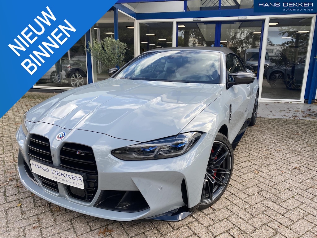 BMW M4 4-serie Cabrio xDrive Competition Stoel + Nek + Stuur verwamring / Carbon / 360 camera / dodehoek / memory